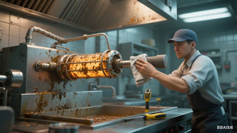 油炸机的维护方式：让 “美味装备” 持久焕新(5)