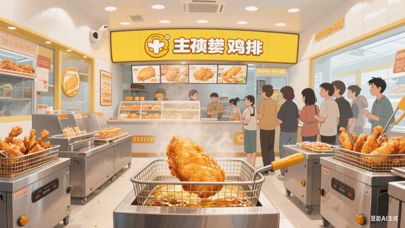 鸡排自动控温油炸机：有啥特点？值得买吗？(4)