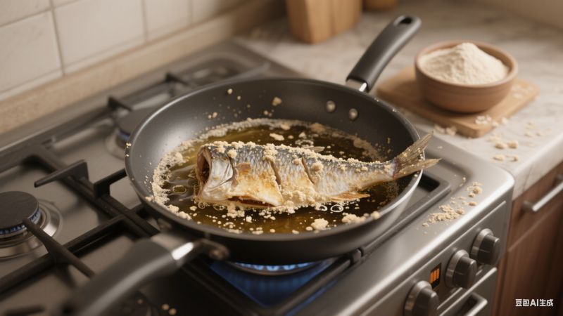 油炸机炸带鱼：面粉会被炸掉吗？设备寿命有多久？(2)