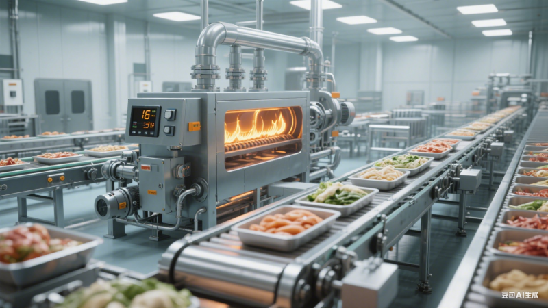 薄脆食品油炸流水线：加热均匀的秘密藏在这里(6)