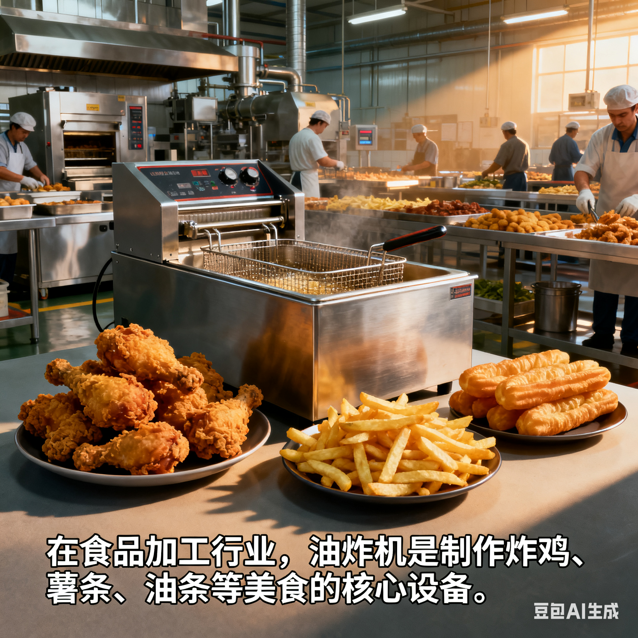 油炸机的生产方式，有哪些类型？(1)