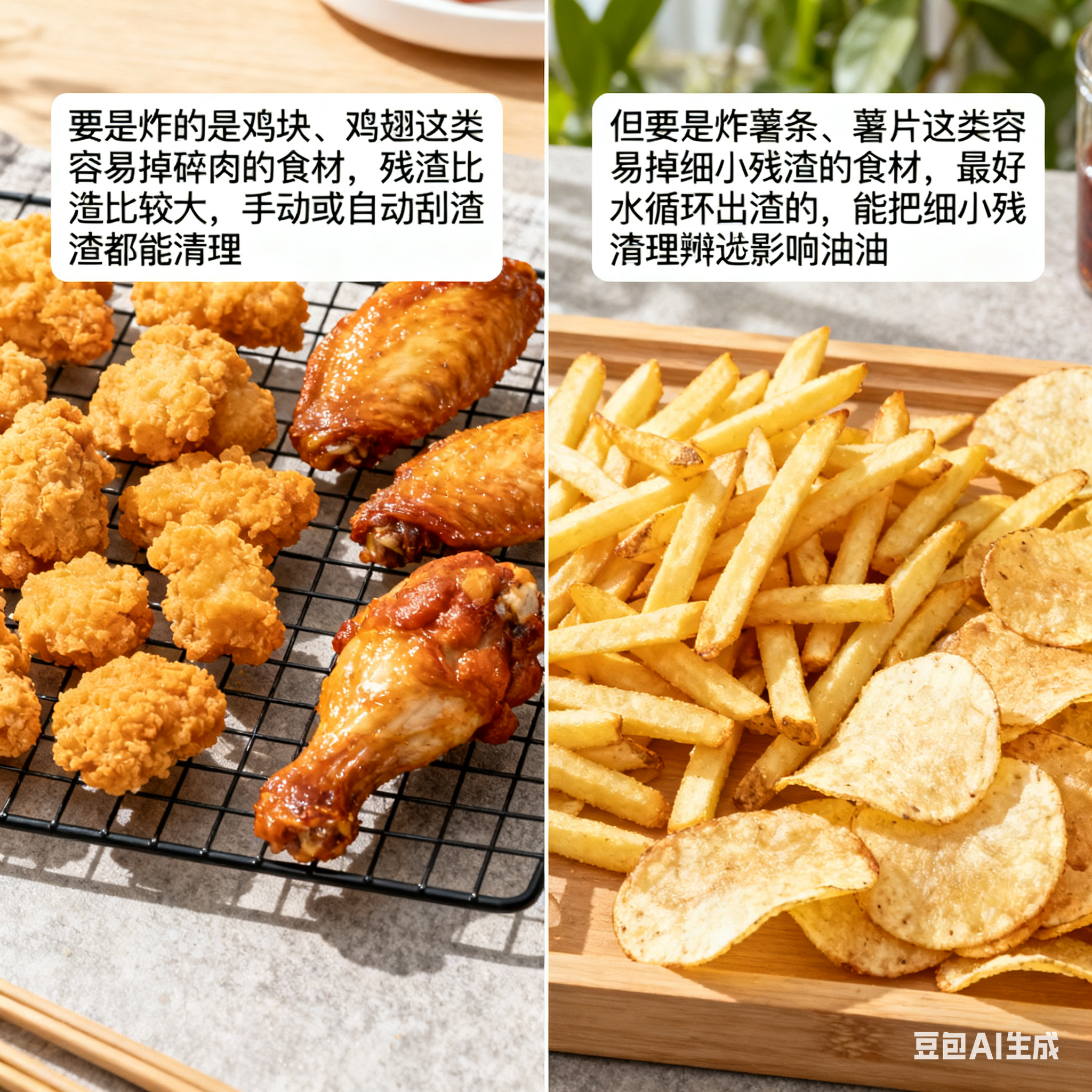 油炸机的出渣形式，有哪些讲究？(5)