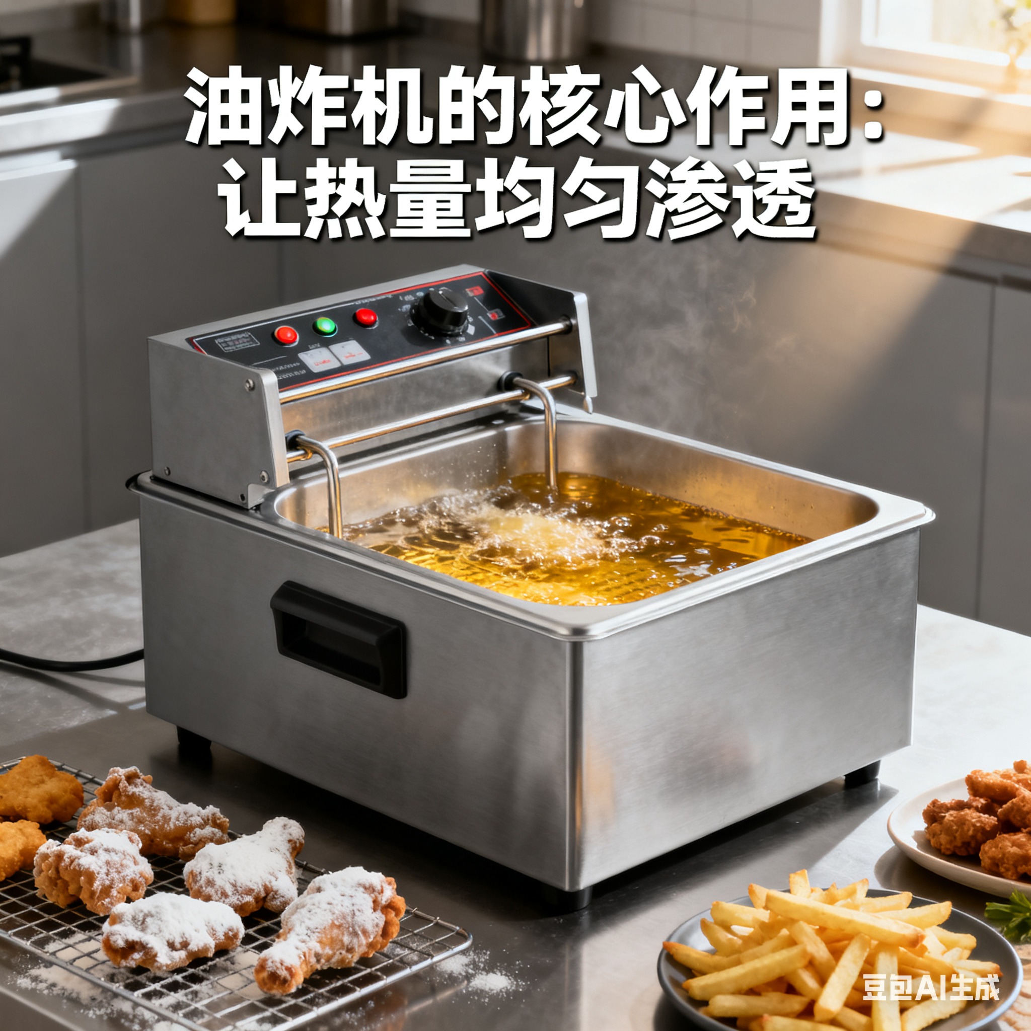 小黄鱼油炸机，能把小鱼刺炸酥吗？