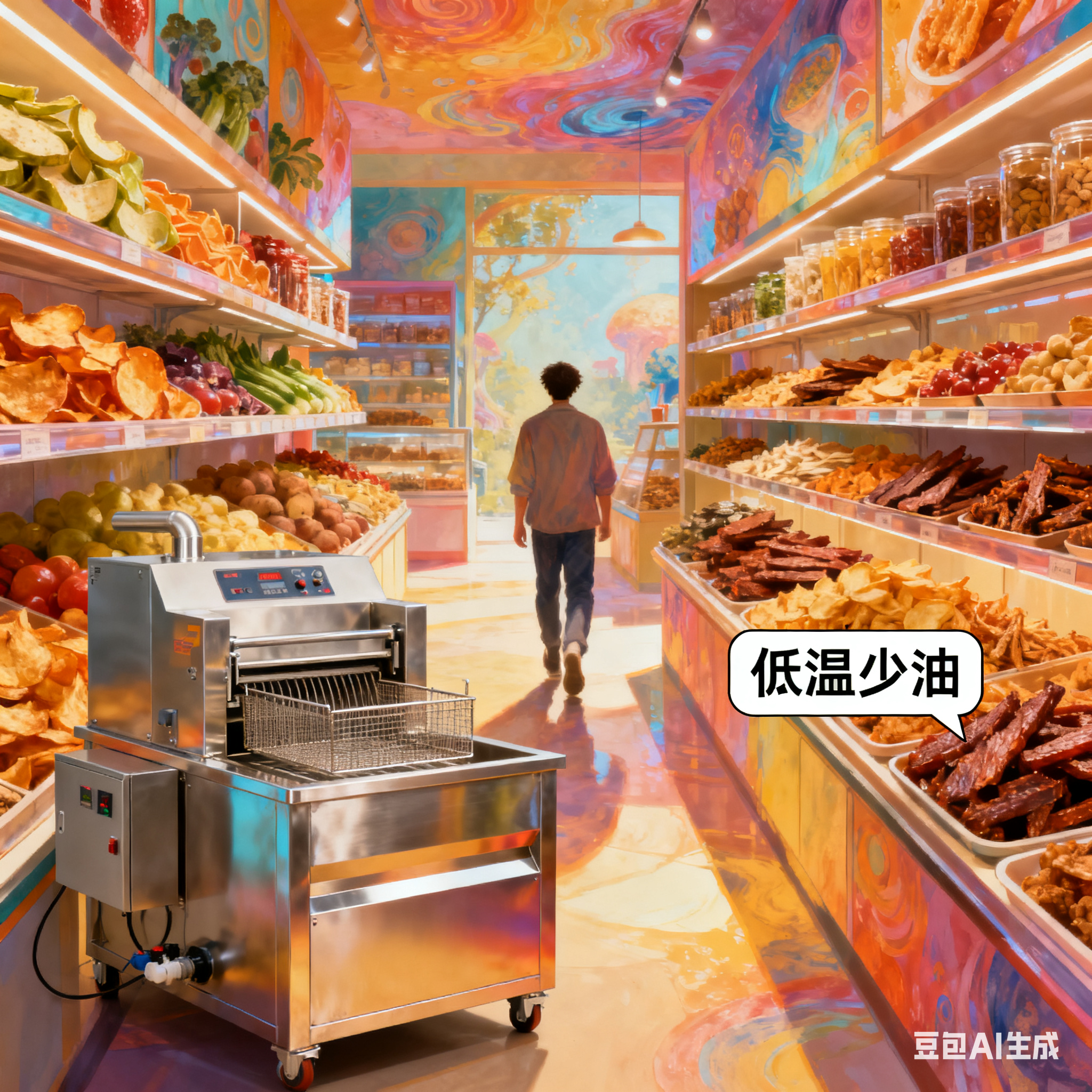 真空低温油炸机，温度到底该定多少？