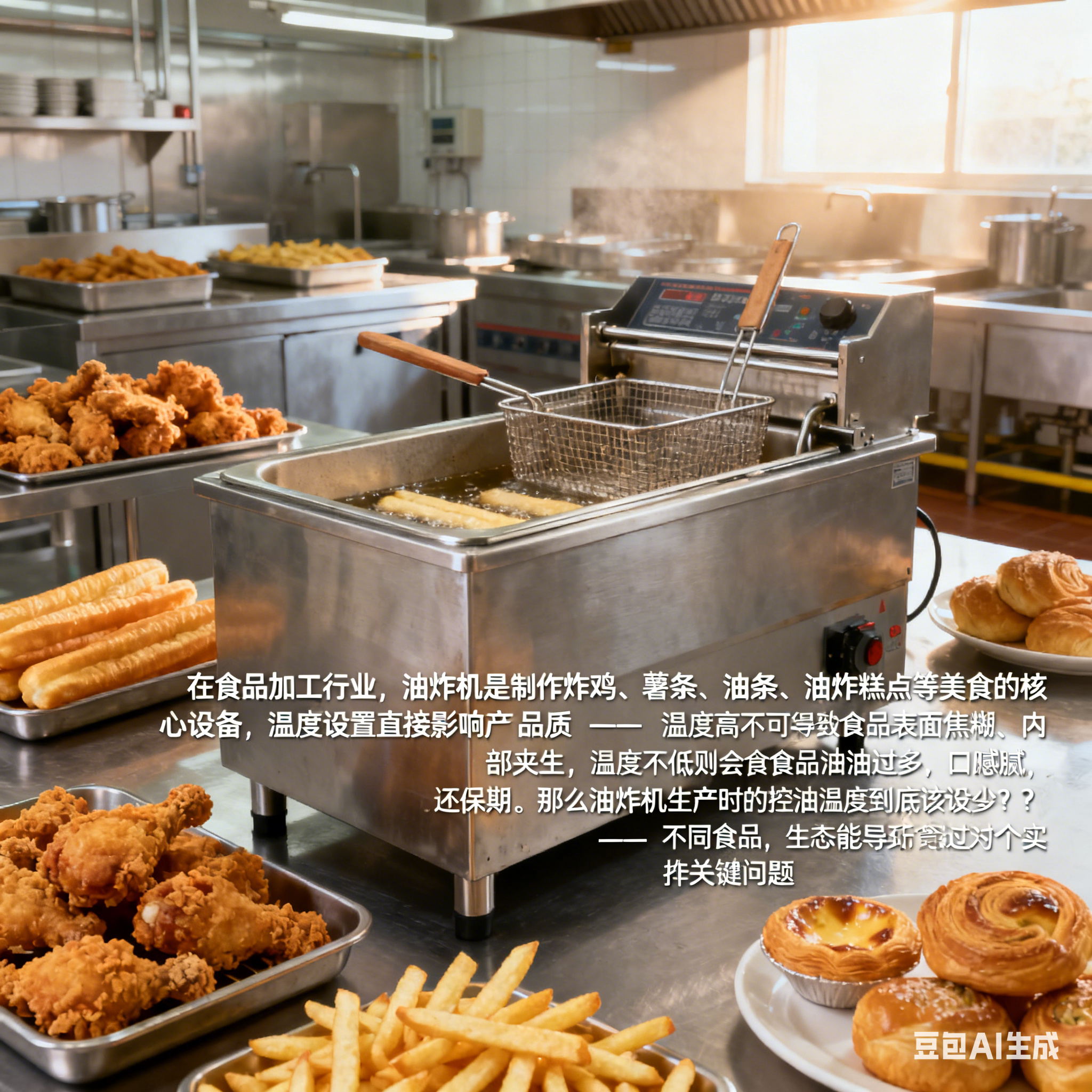 油炸机生产，控油温度该设多少？(1)