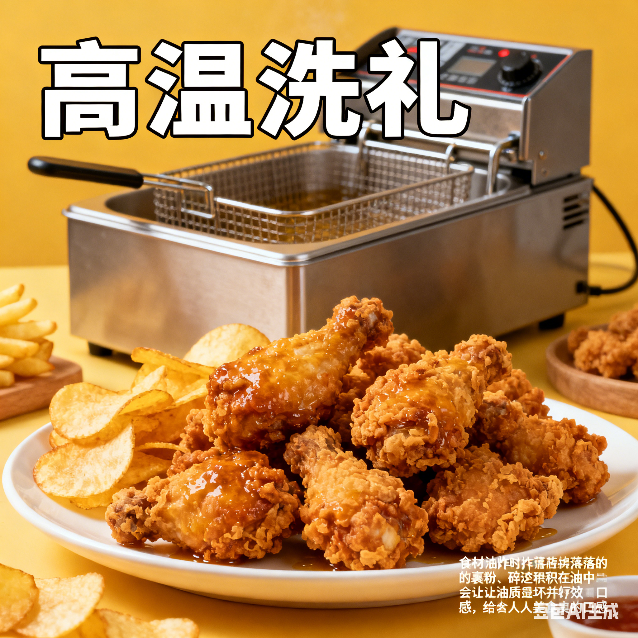 油炸机出渣有门道？不同方式藏着啥讲究？(1)