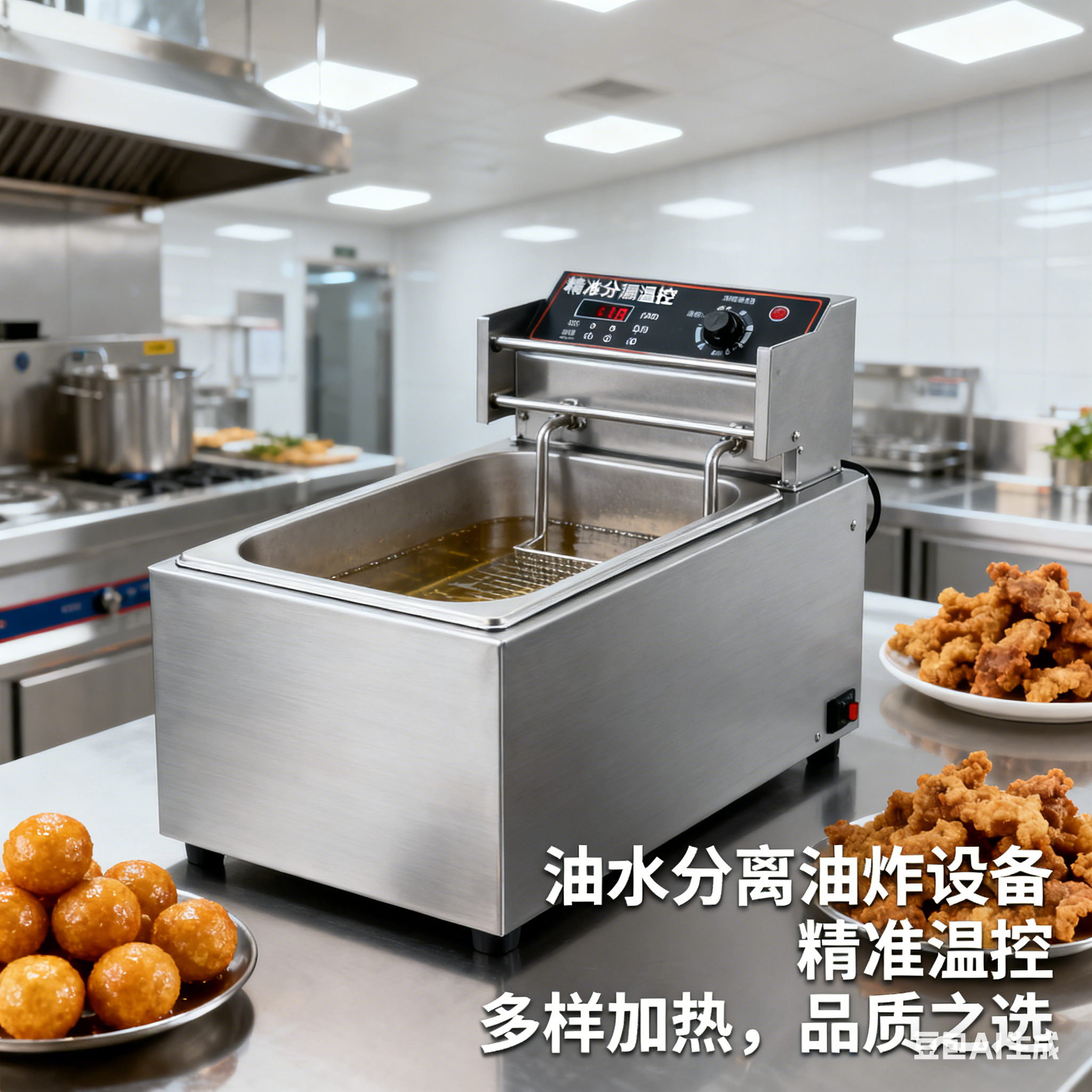 油水分离油炸设备：温控足够精准吗？加热方式多样吗？(5)