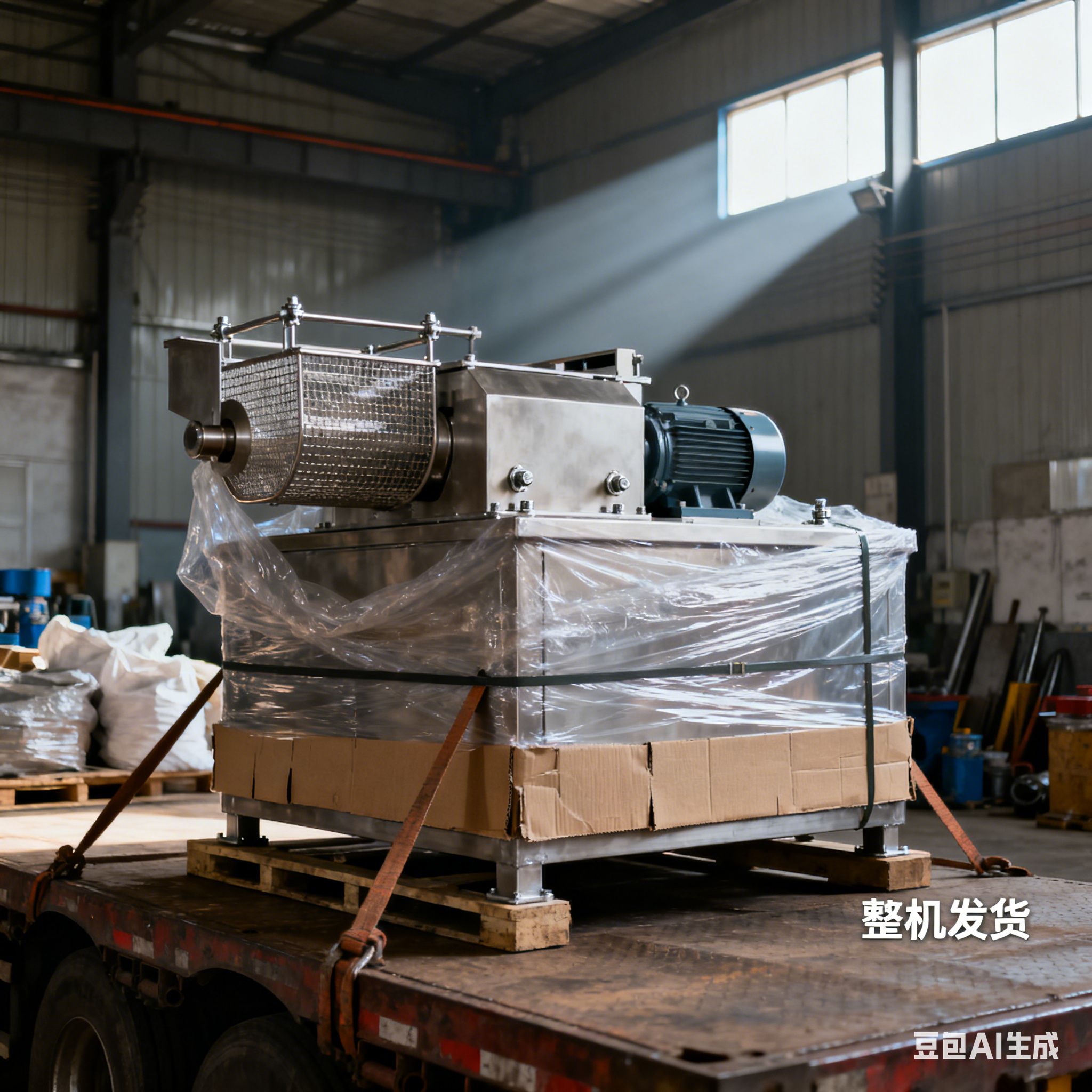 全自动火锅丸子油炸流水线 ，发货方式与电压功率如何选择(2)