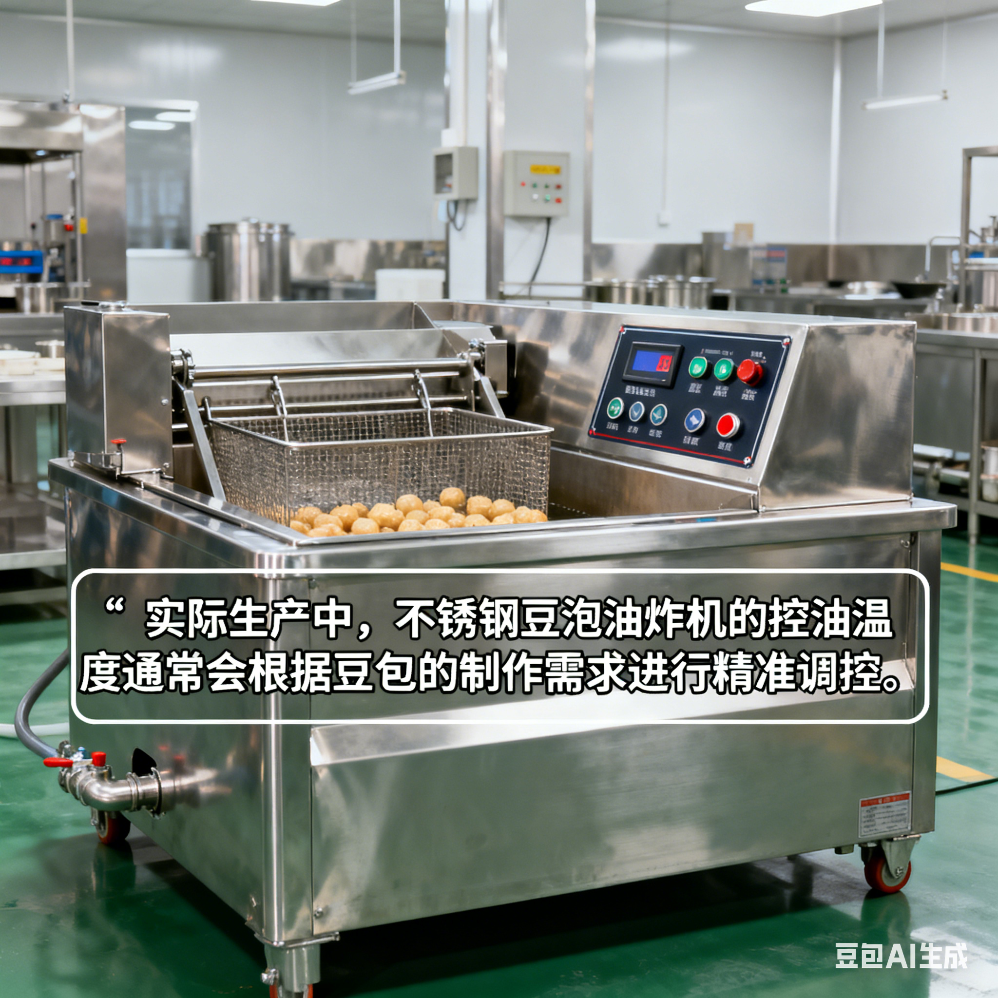 不锈钢豆泡油炸机的控油温度会破坏豆包营养价值吗？(4)